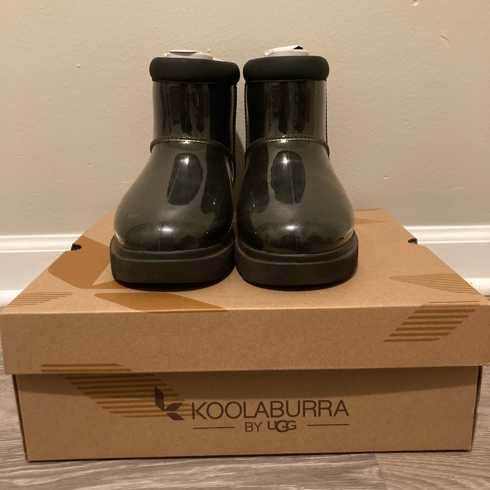Koolaburra by UGG Black Clear Mini Boots